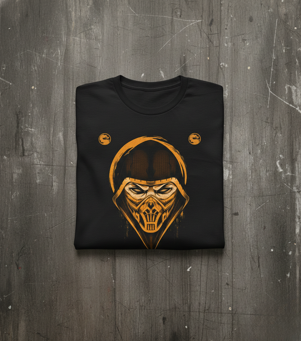 Golden Mask Graphic Tee