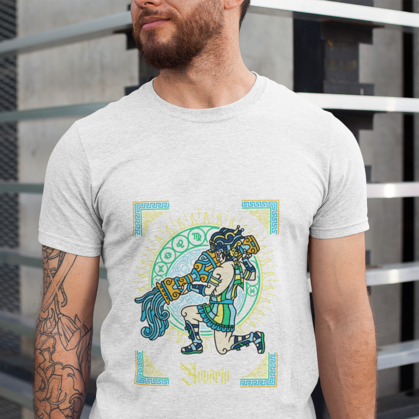 "Aquarious" Zodiac Sign Classic T-Shirt